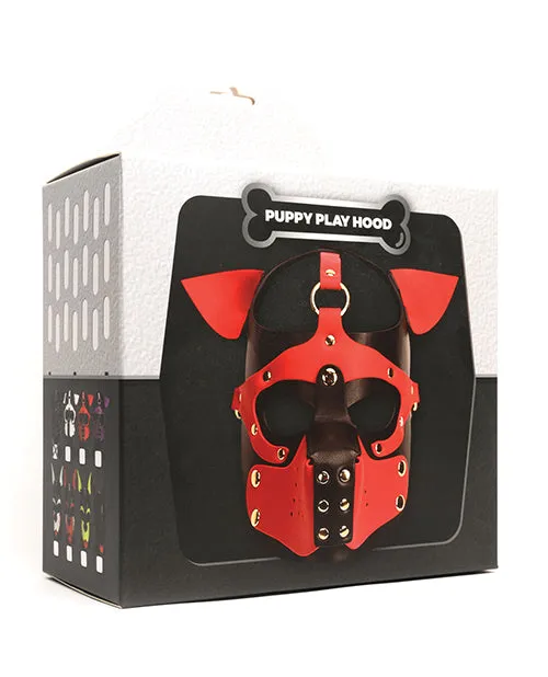 665 Playful Pup Hood - O/S Black