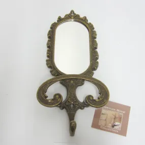 Brass Hook Mirror