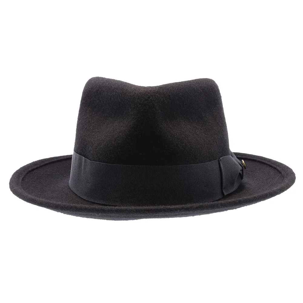 Capital - Walrus Crushable Hat Wool Felt Fedora - H7000