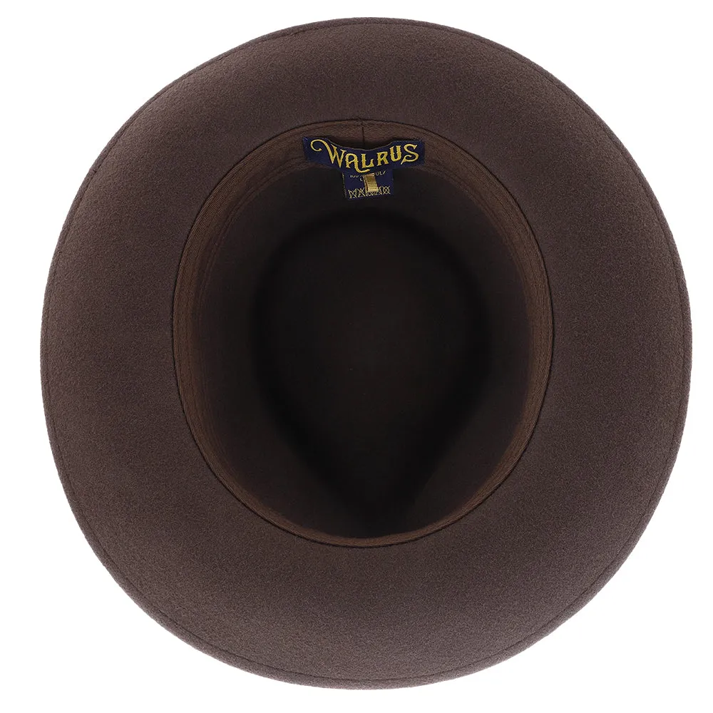 Capital - Walrus Crushable Hat Wool Felt Fedora - H7000