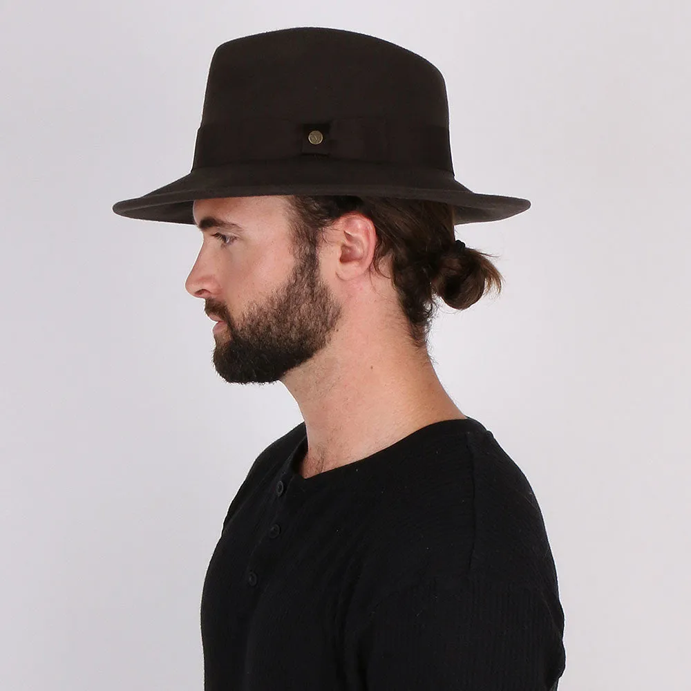 Capital - Walrus Crushable Hat Wool Felt Fedora - H7000