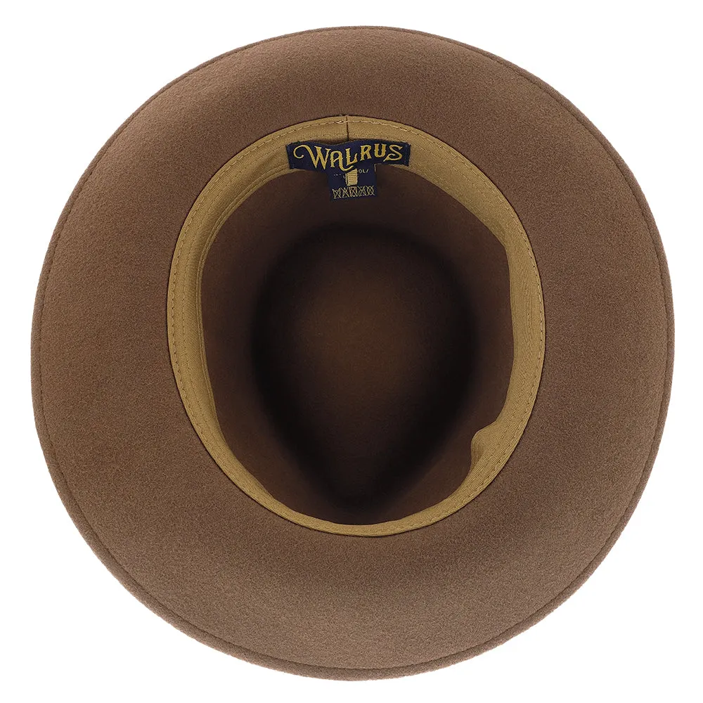 Capital - Walrus Crushable Hat Wool Felt Fedora - H7000