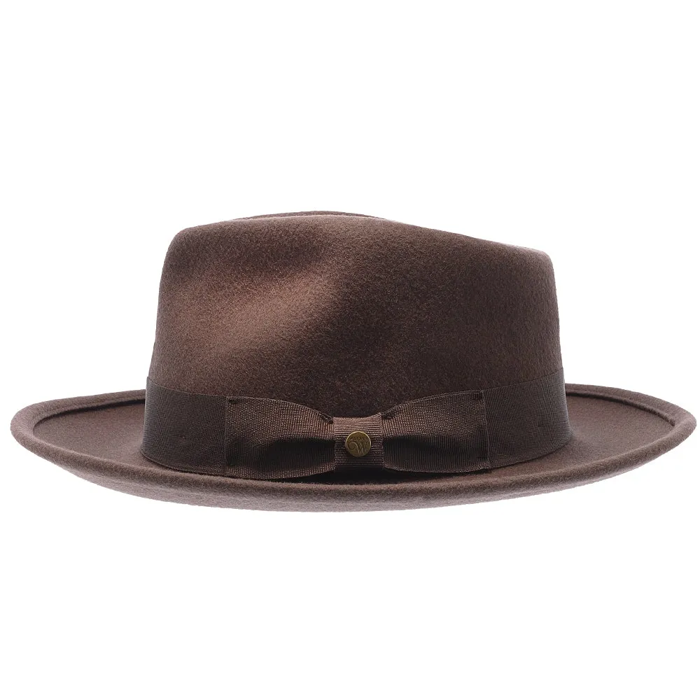 Capital - Walrus Crushable Hat Wool Felt Fedora - H7000