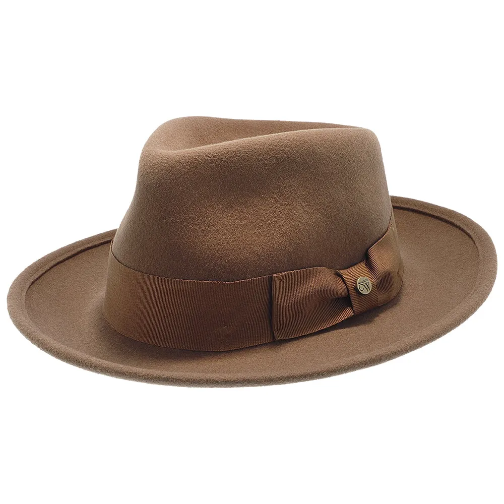 Capital - Walrus Crushable Hat Wool Felt Fedora - H7000