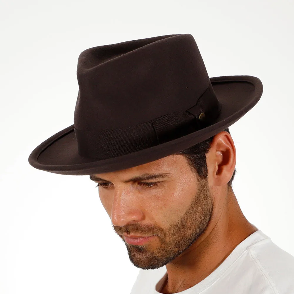 Capital - Walrus Crushable Hat Wool Felt Fedora - H7000