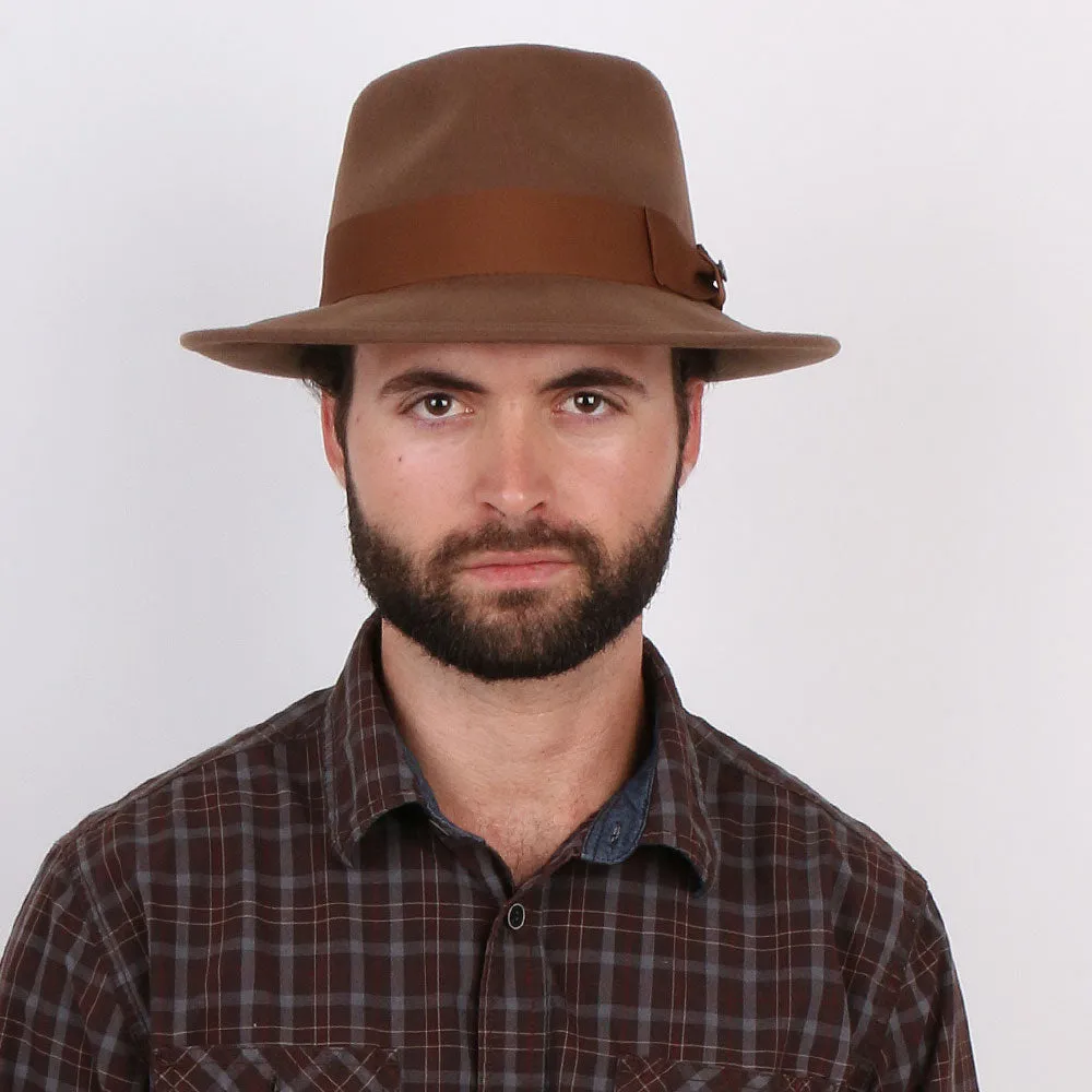 Capital - Walrus Crushable Hat Wool Felt Fedora - H7000