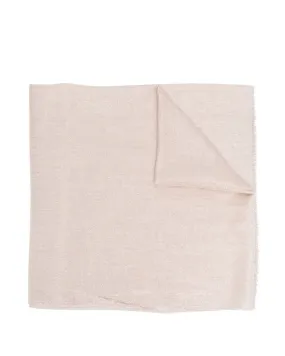 Cashmere & Silk Lurex Scarf in Beige