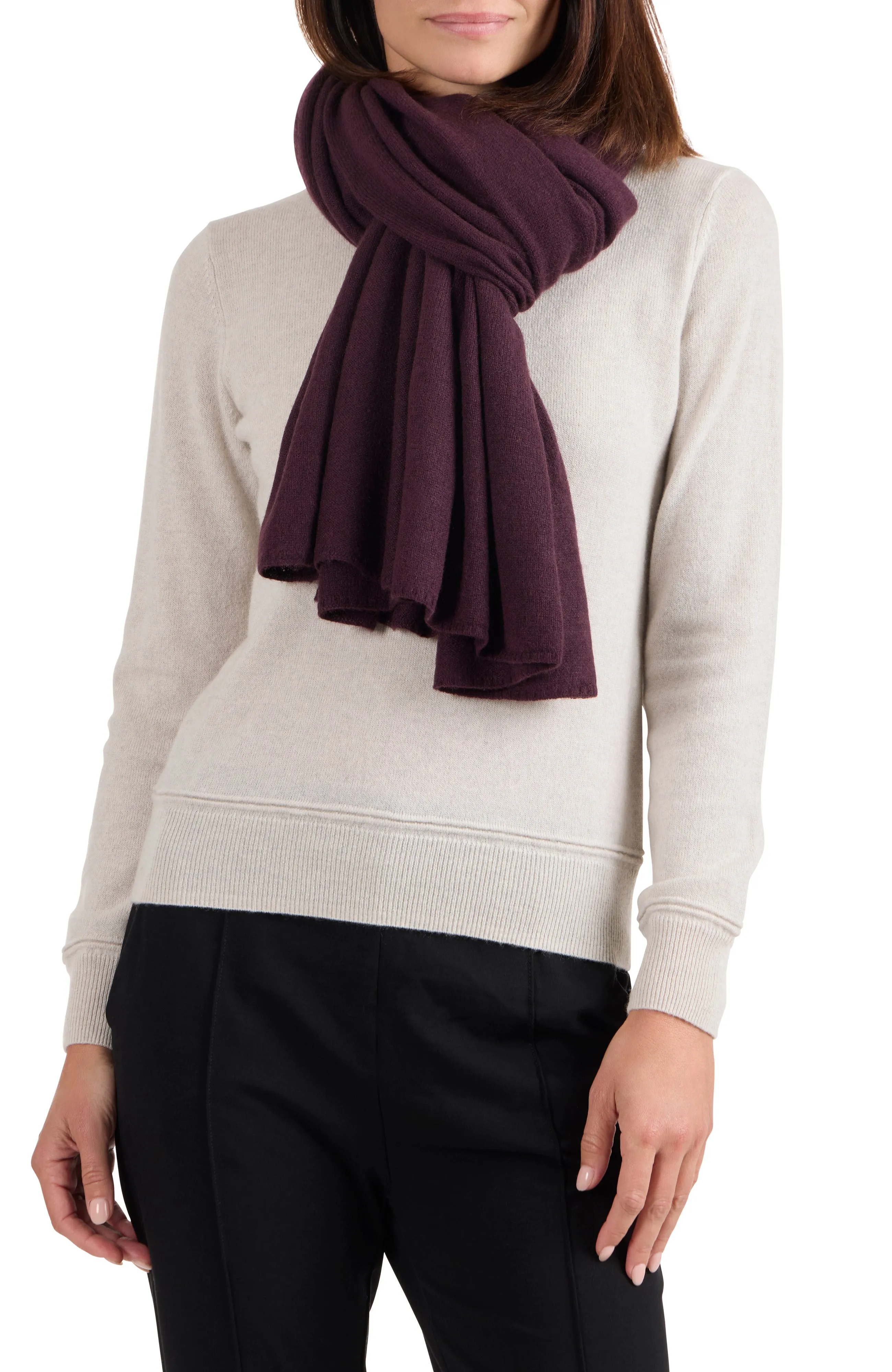 CASHMERE TRAVEL WRAP