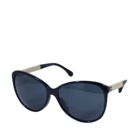 CC Matelasse Tinted Sunglasses Black