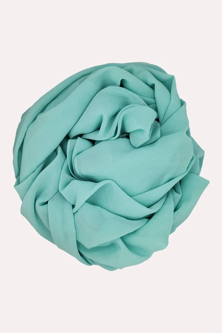 Classic Chiffon Hijab - Mint