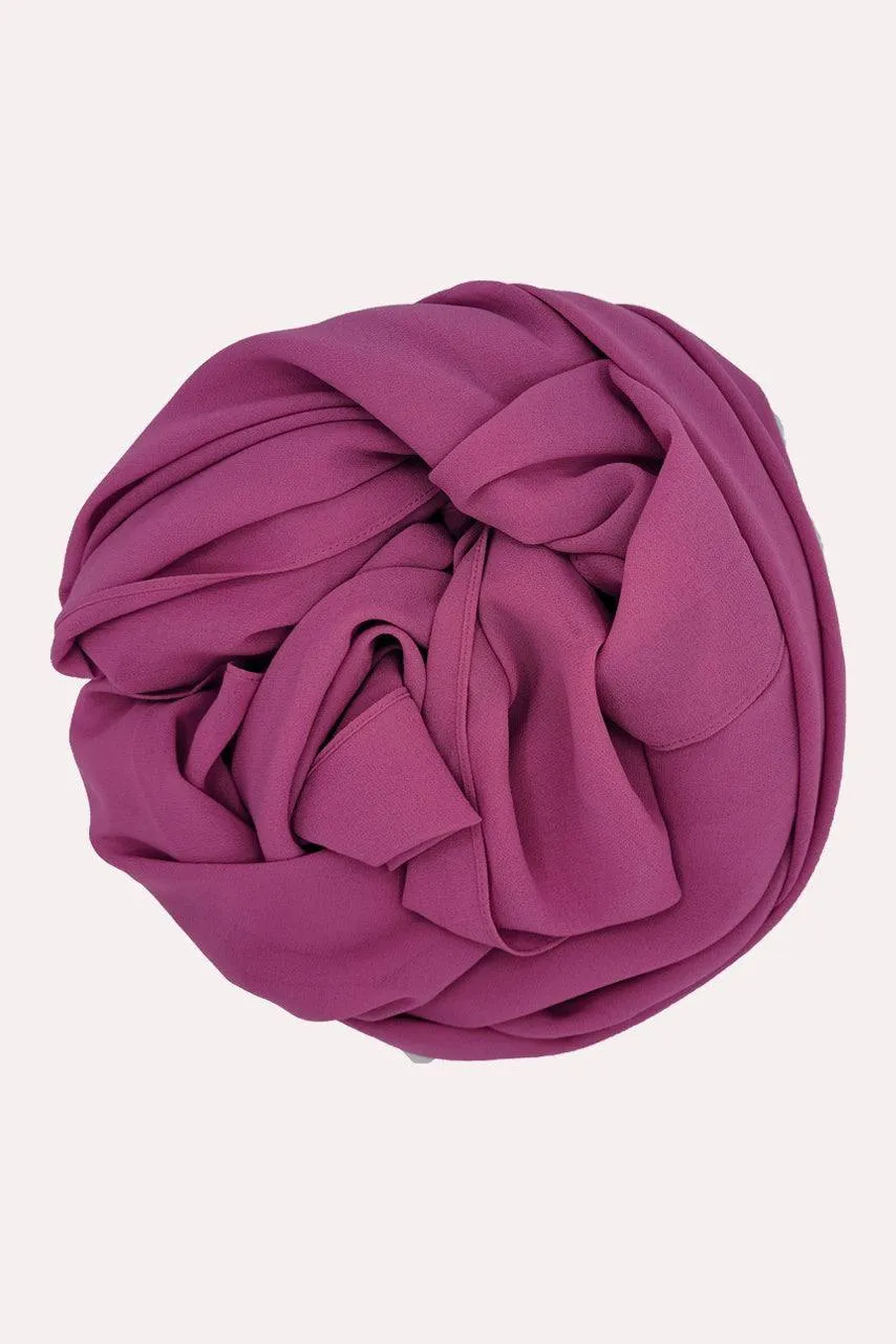 Classic Chiffon Hijab - Peony