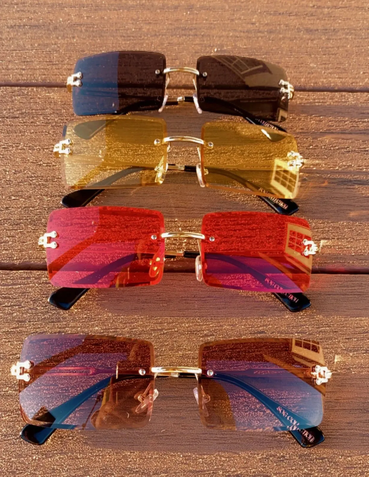 Classic Rectangle Sunglasses