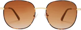 Classic Square Brown Tortoise Sunglasses