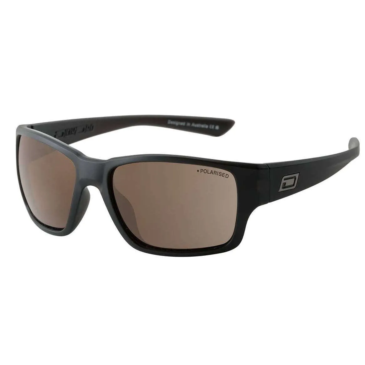 Dirty Dog Sizzle Satin Polarised Sunglasses - Dark Brown/Brown