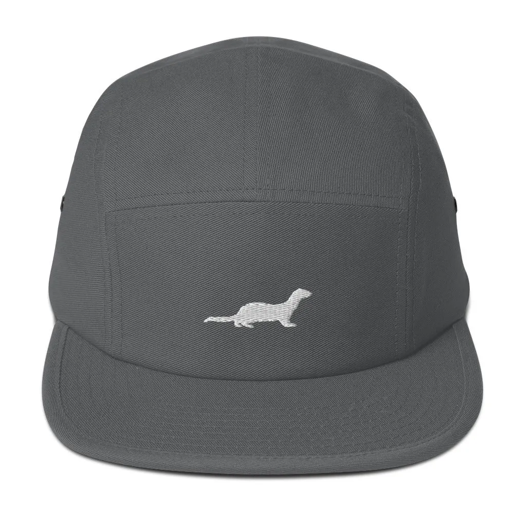 Ferret 5 Panel Camper | Perfect gift for the Pet Ferret lover! | Multiple Hat Colors Available