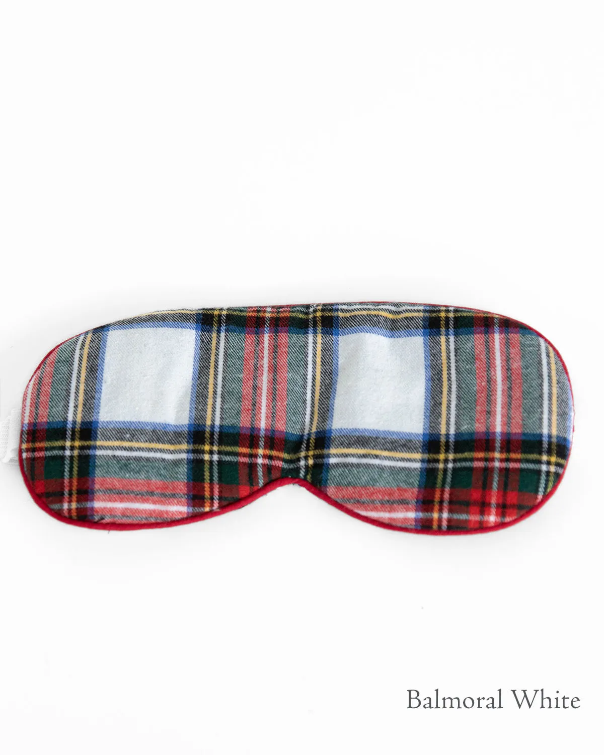 Flannel Tartan Eye Masks