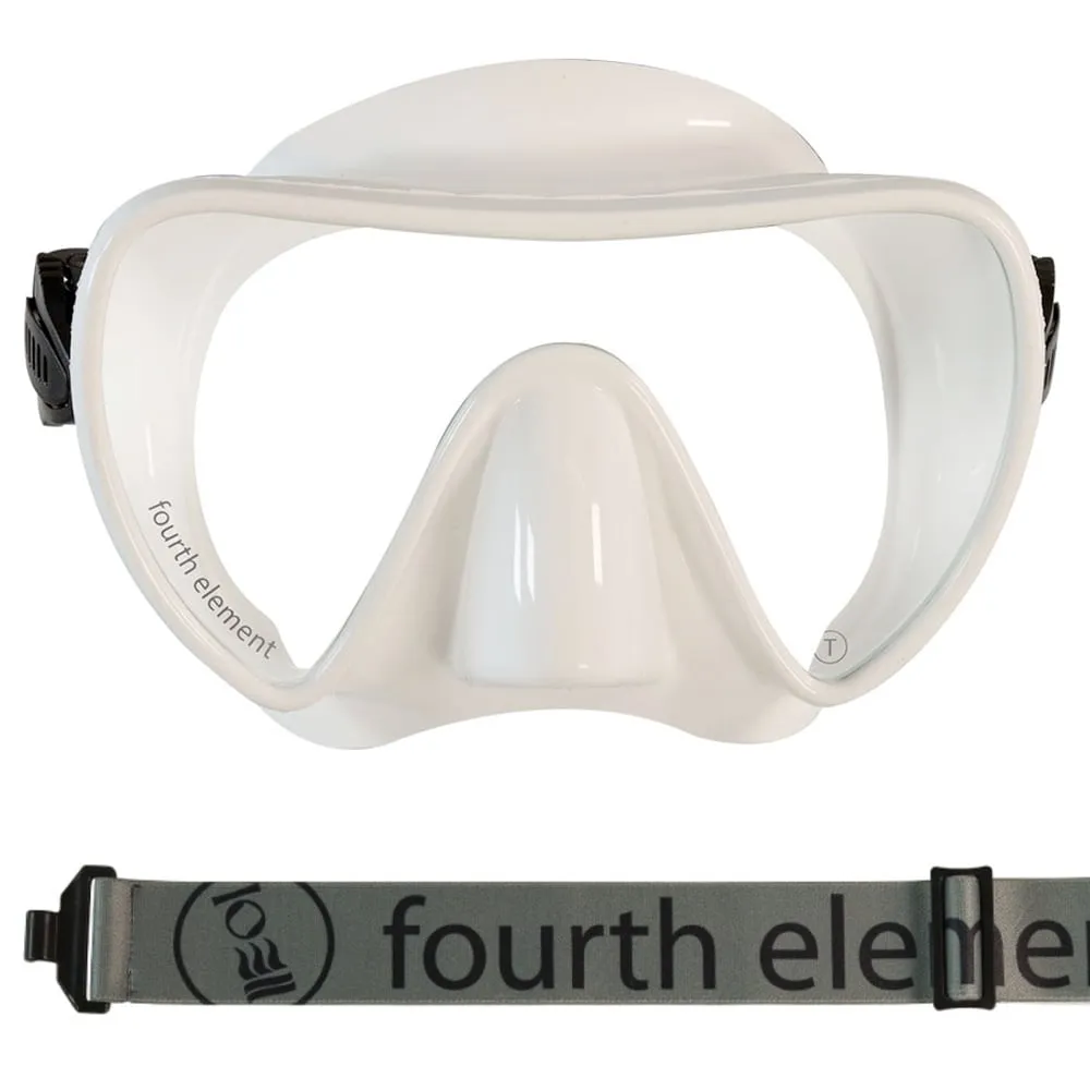 Fourth Element White Scout Mask - Clarity Lens