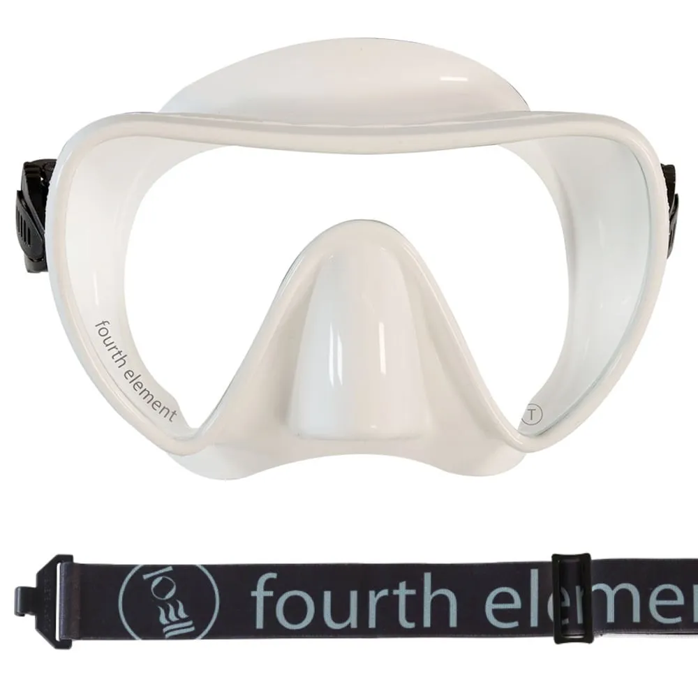 Fourth Element White Scout Mask - Clarity Lens