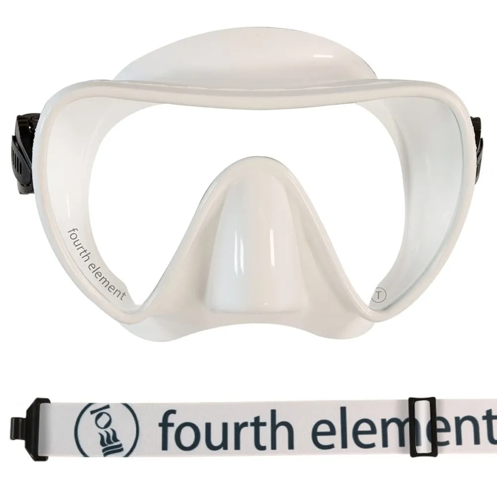 Fourth Element White Scout Mask - Clarity Lens