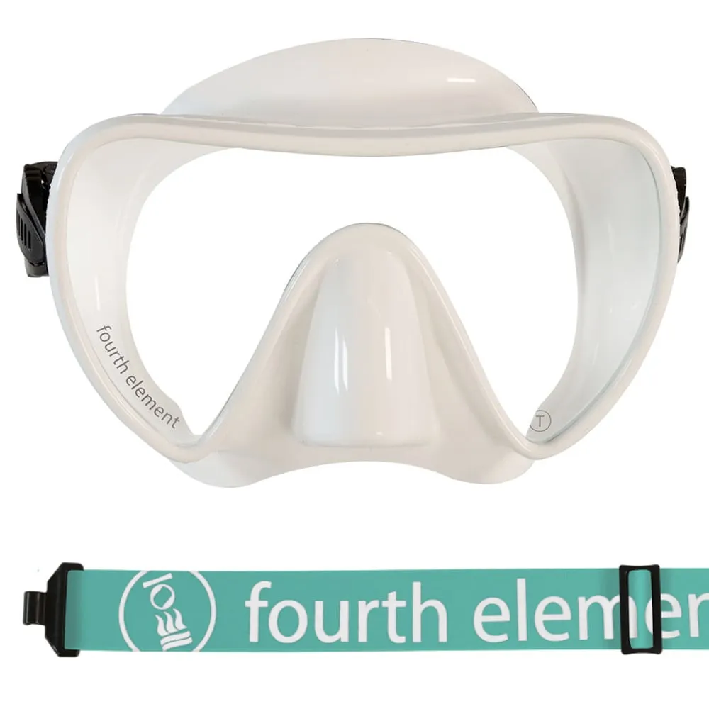 Fourth Element White Scout Mask - Clarity Lens