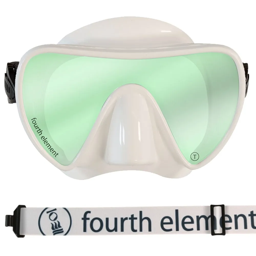 Fourth Element White Scout Mask - Contrast Lens