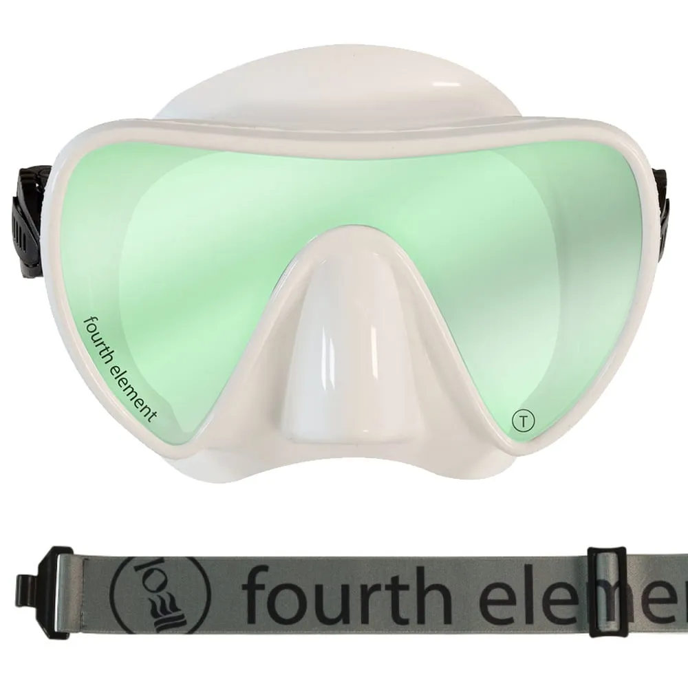 Fourth Element White Scout Mask - Contrast Lens