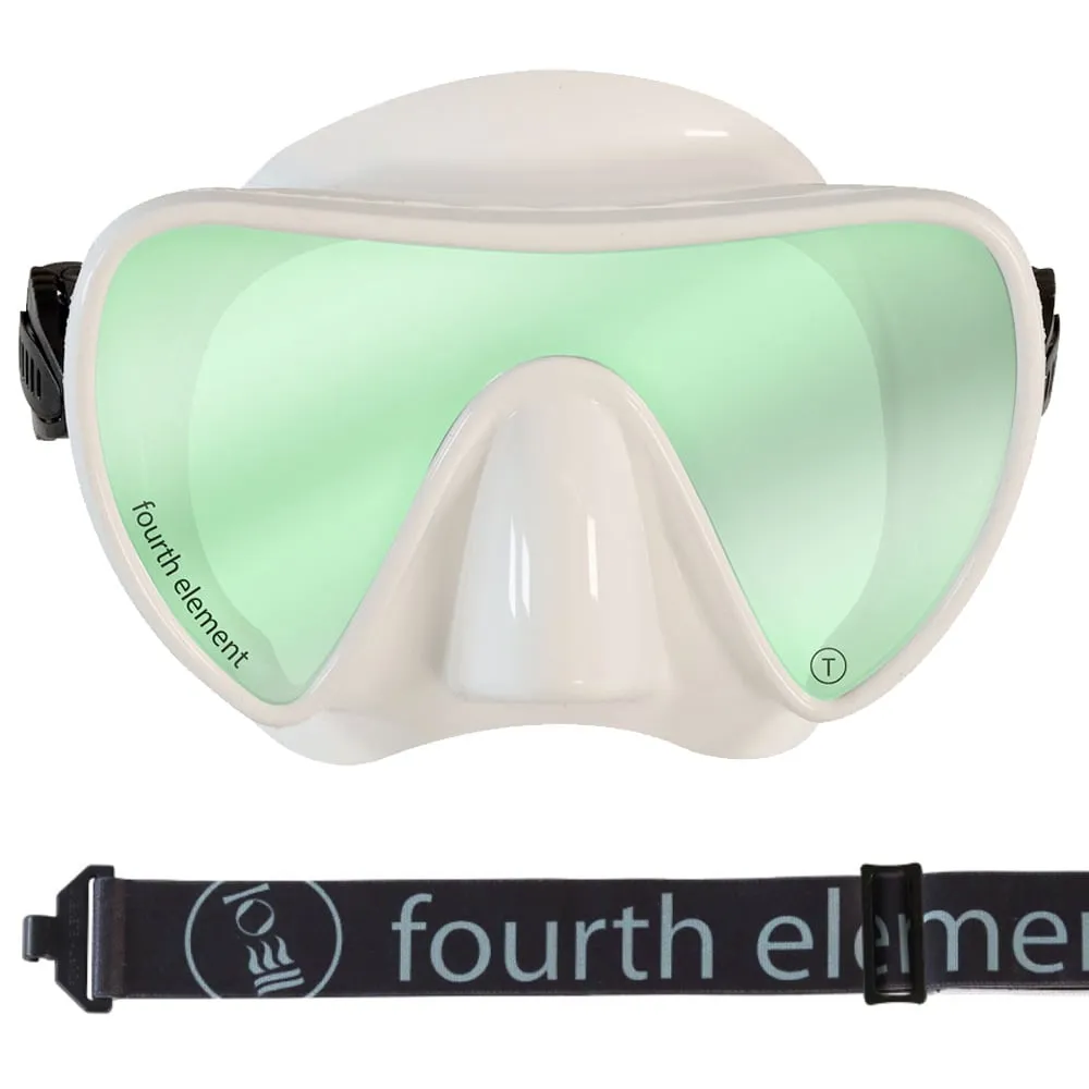 Fourth Element White Scout Mask - Contrast Lens