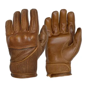 Goldtop England - Silk Lined Viceroy Gloves - Brown