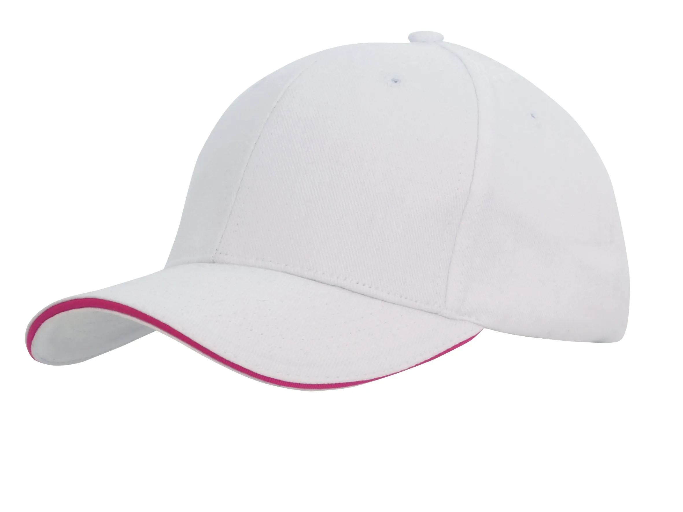 Headwear Brushed Heavy Cotton With Sandwich Trim (4210)