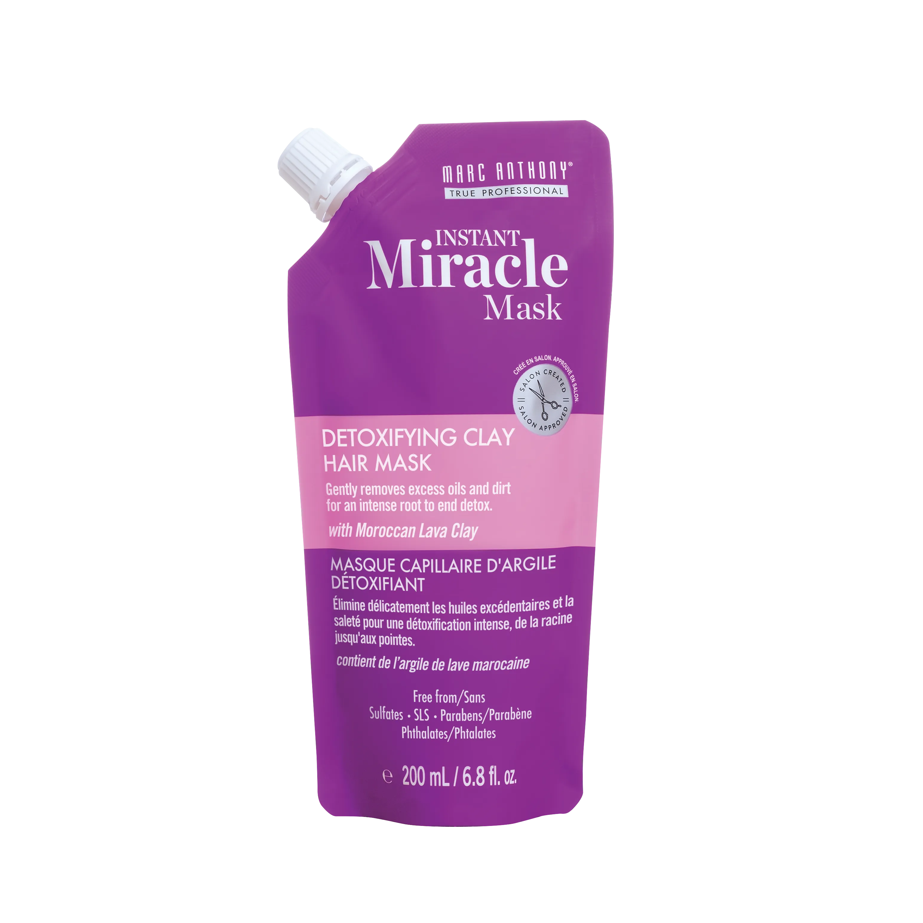 Instant Miracle Mask Detoxifying Clay Hair Mask 200ml