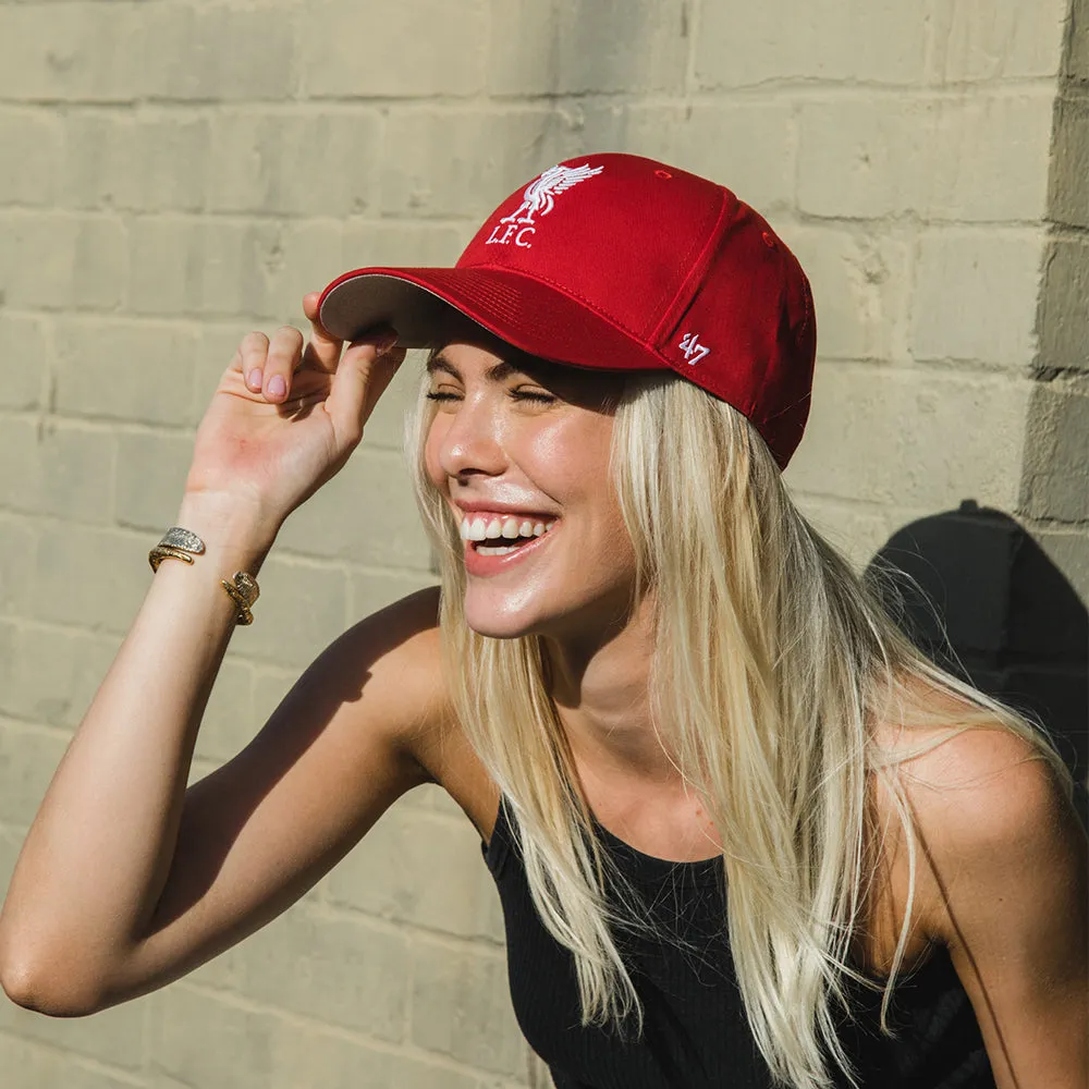 Liverpool 47 Raised MVP Cap- Red/White