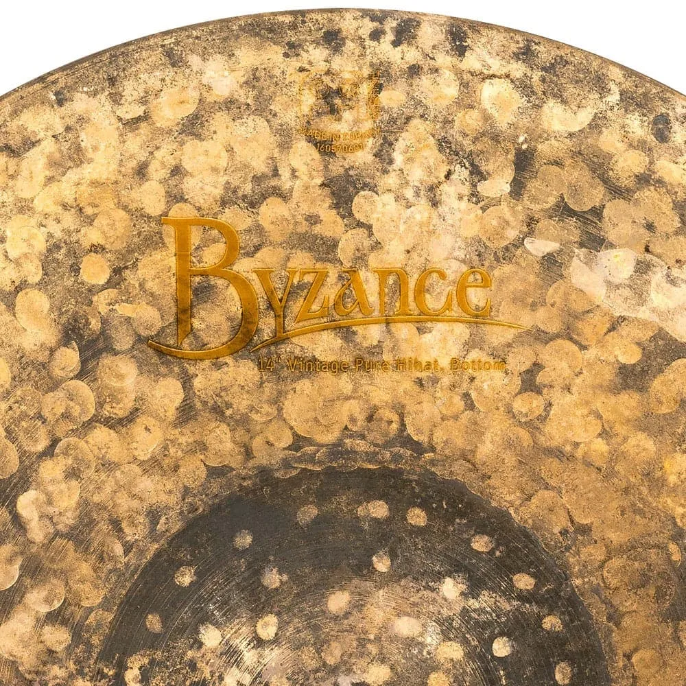 Meinl Byzance Vintage Pure Hi Hat Cymbals 14"