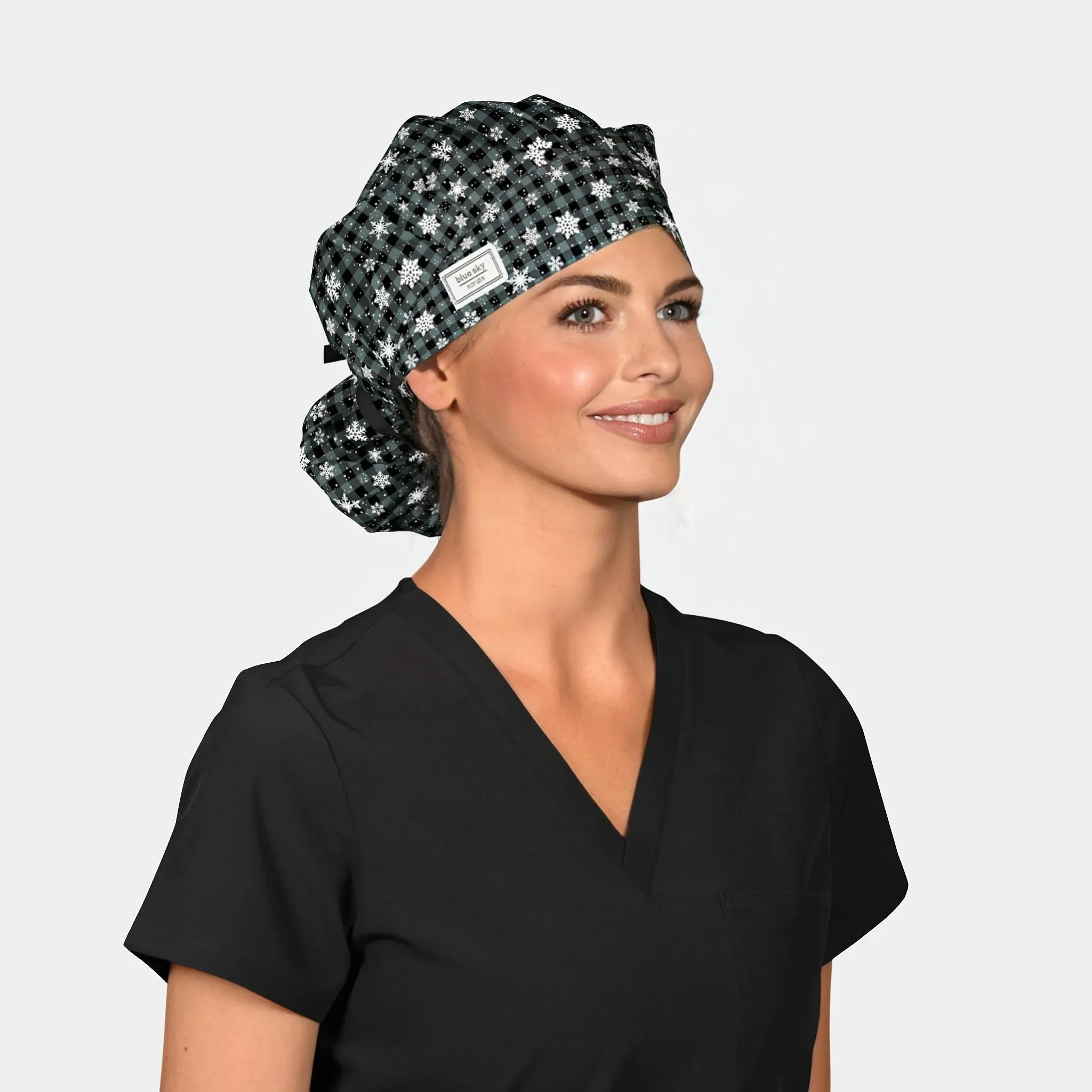 Midnight Snowfall - Poppy Surgical Hats