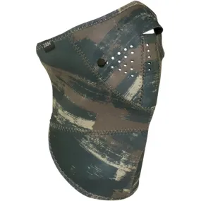 Neo-X Zan Longer Neck 3 Panel Camo Neoprene Mask