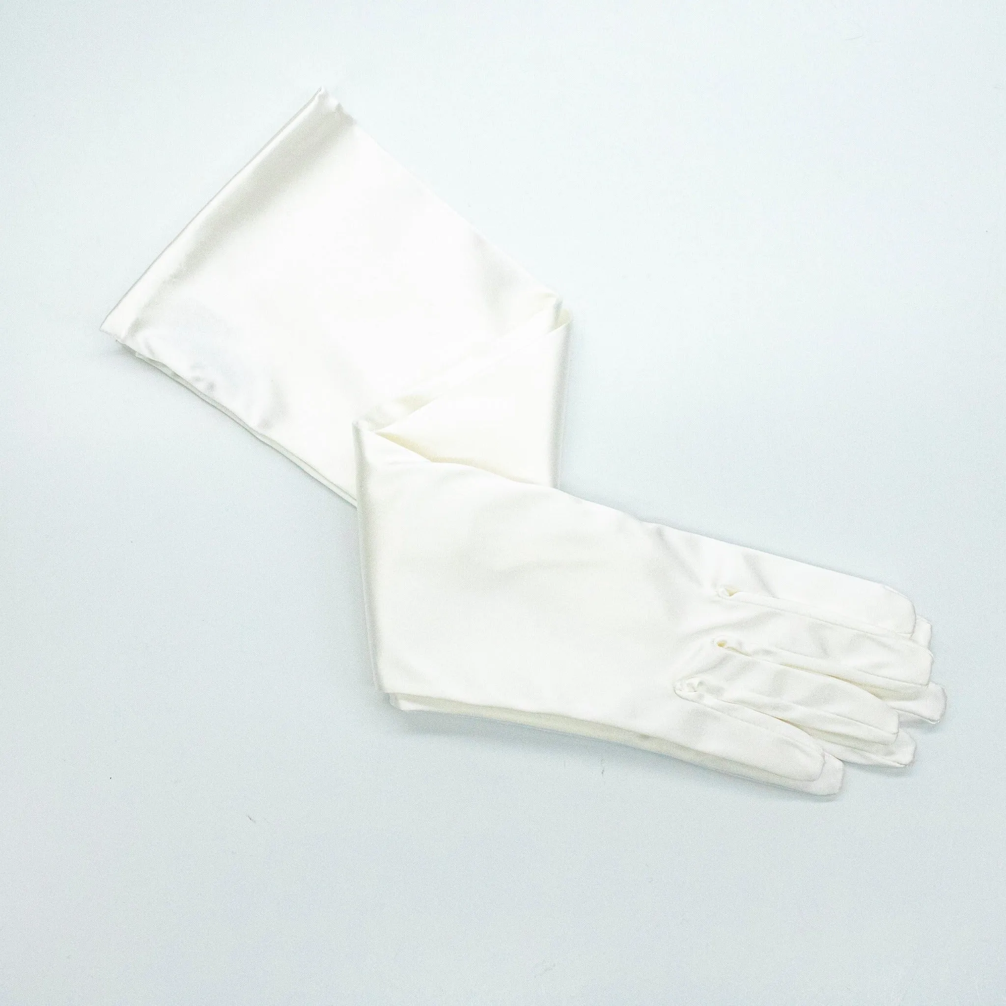 OPERA LENGTH SATIN GLOVES