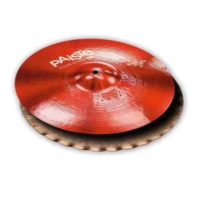 Paiste 900 Series Color Sound Red 14 Sound Edge Hi Hat Cymbals