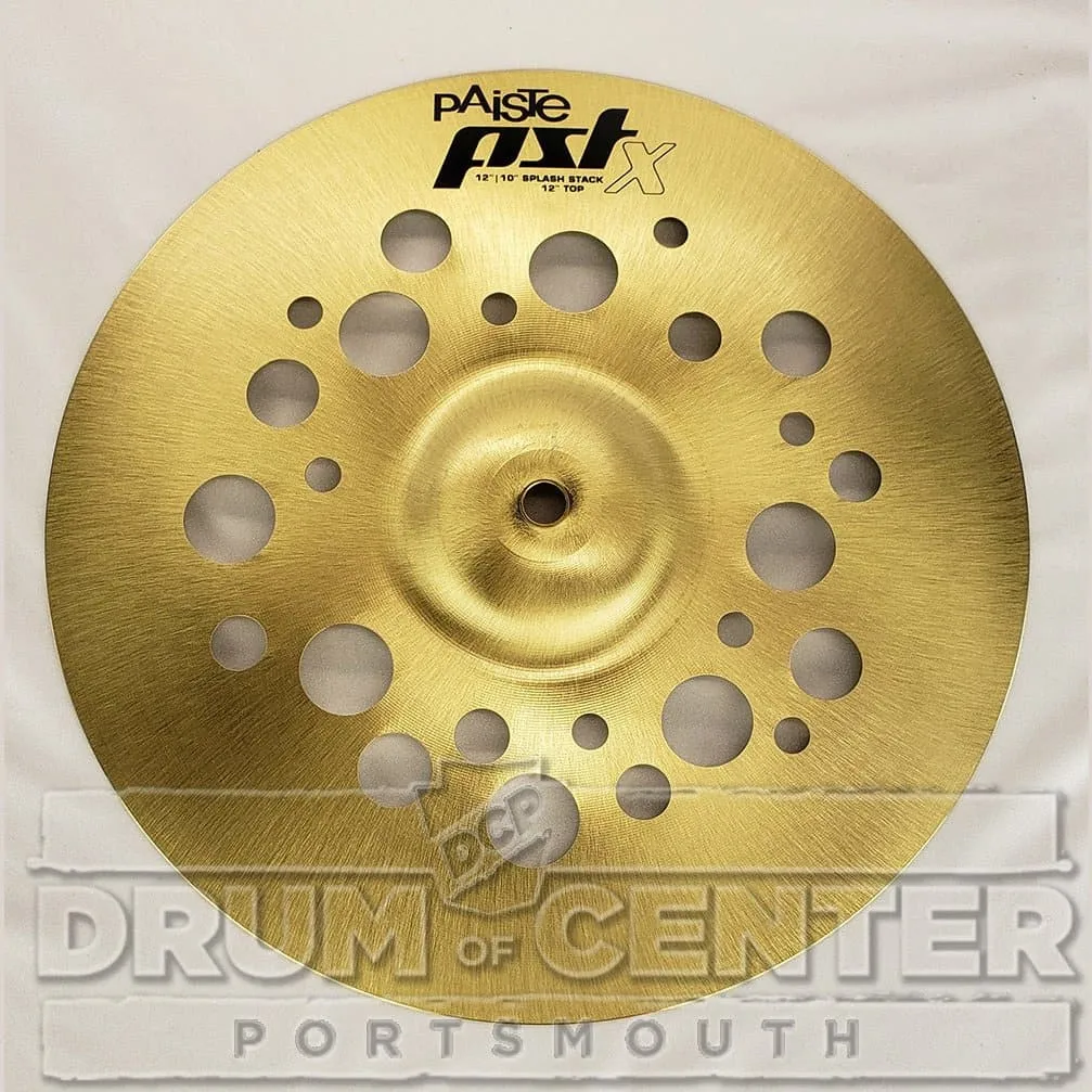 Paiste PST X Splash Stack Cymbal Top 12"