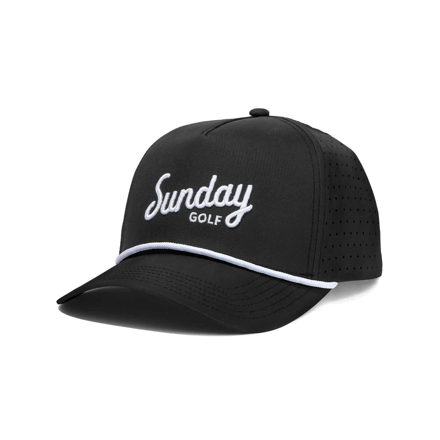 Porter Snapback Golf Hat | Black