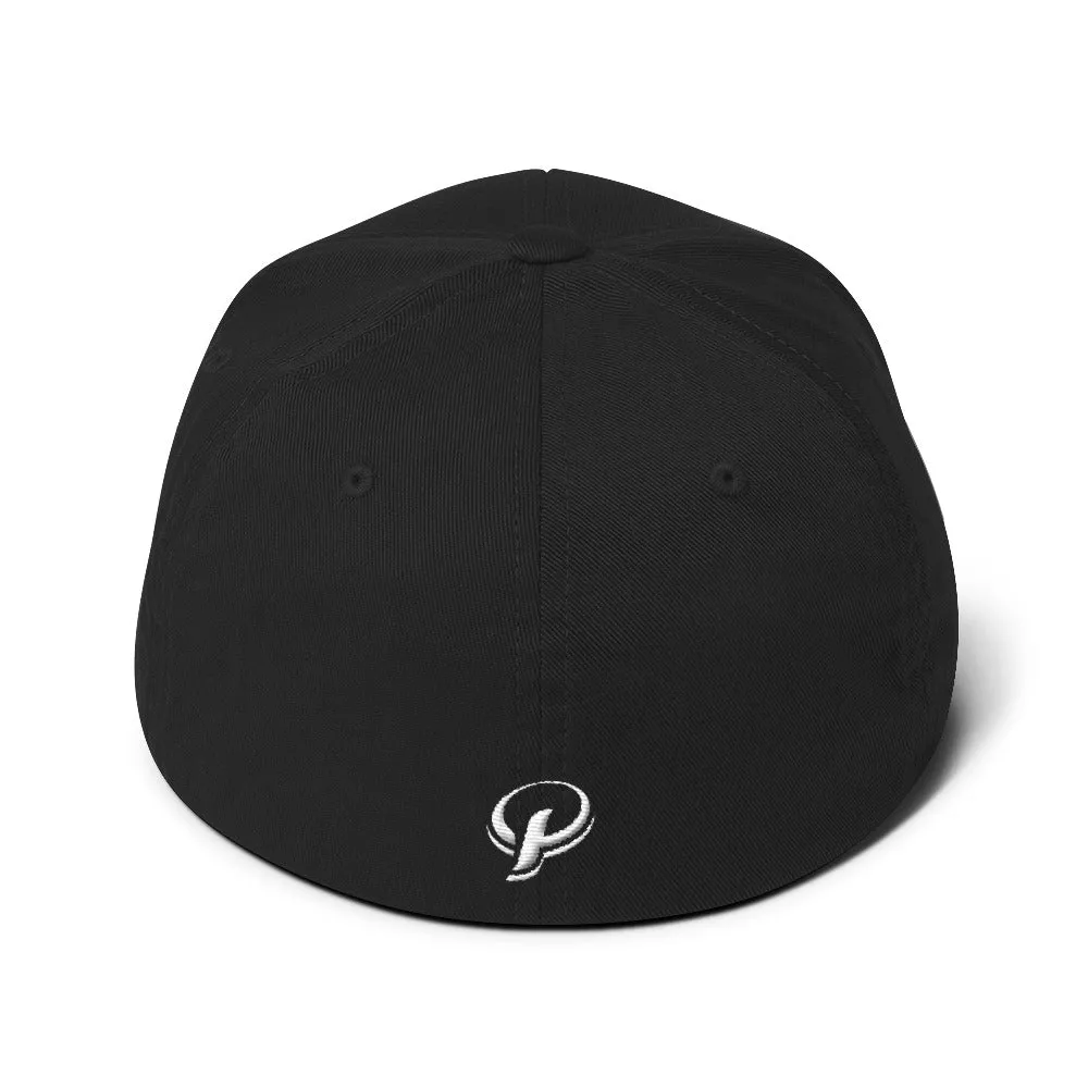 Presidential White Structured Twill Cap