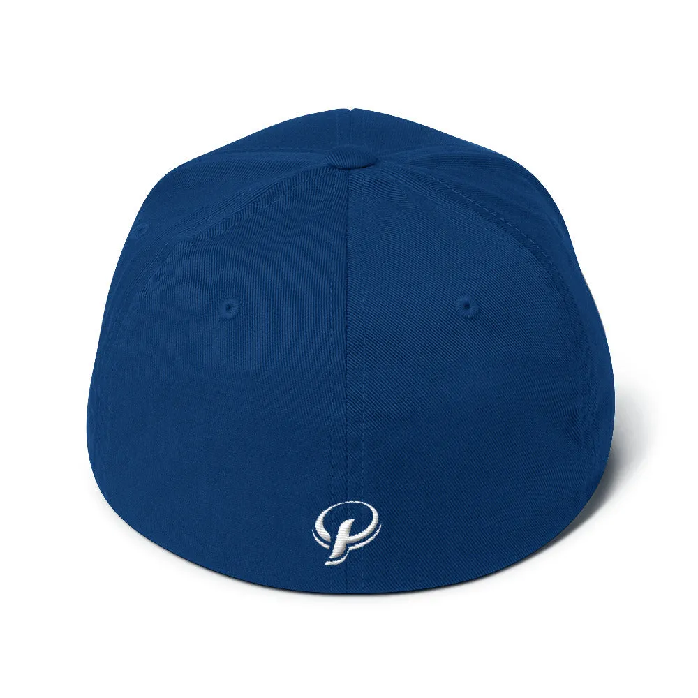 Presidential White Structured Twill Cap