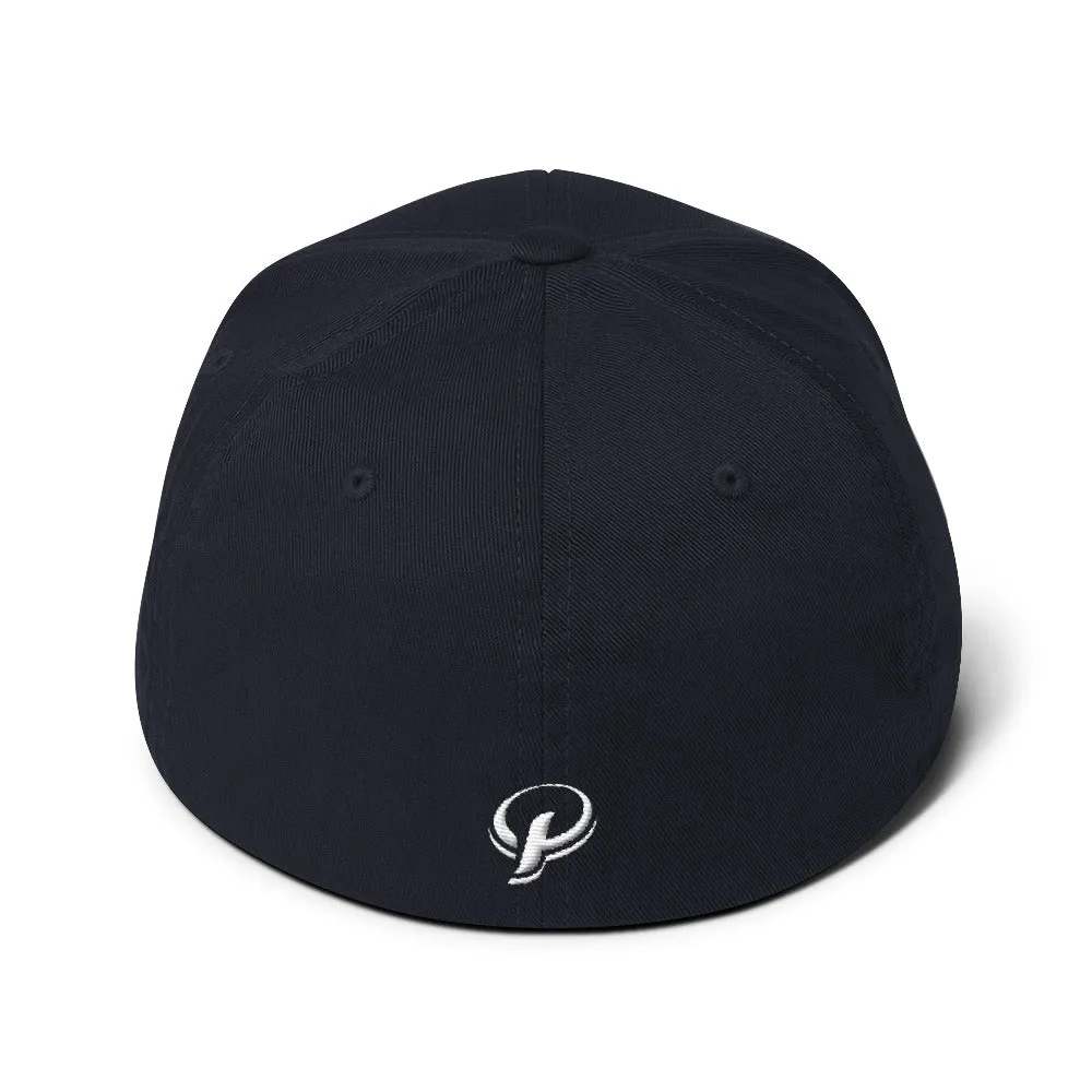 Presidential White Structured Twill Cap