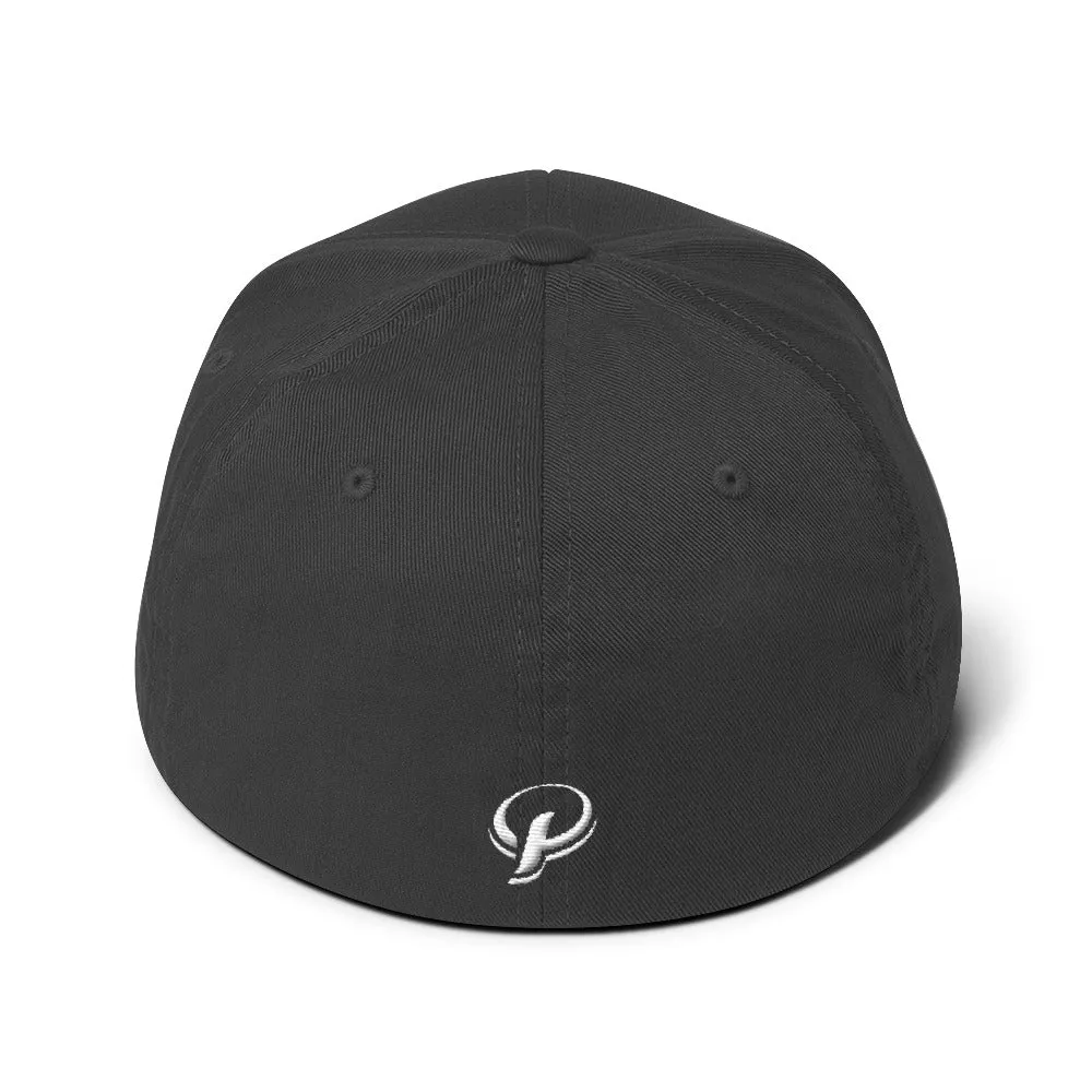 Presidential White Structured Twill Cap