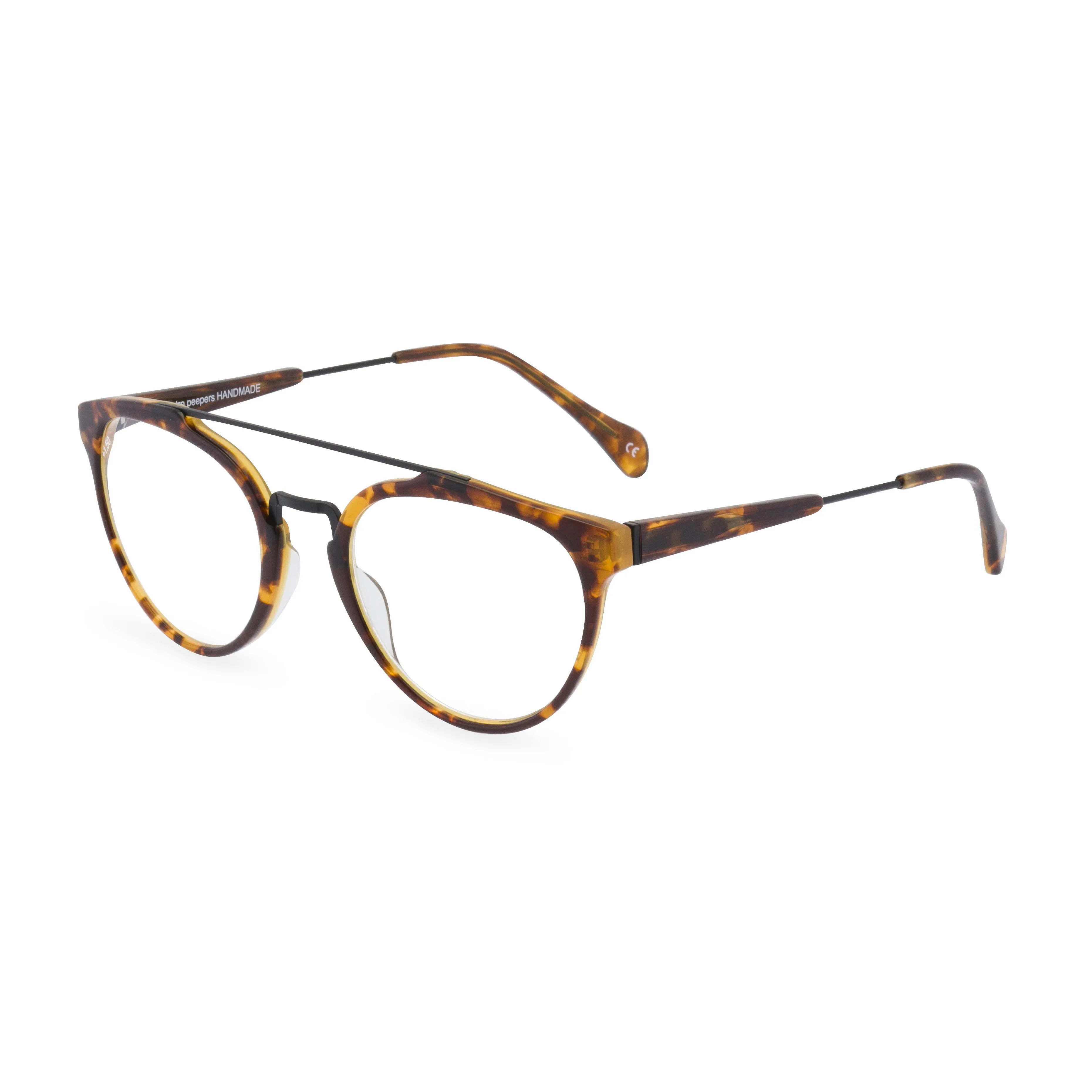 Raffles Round Glasses - Tortoiseshell