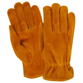 Red Steer 15170 Suede Cowhide Drivers Gloves (One Dozen)