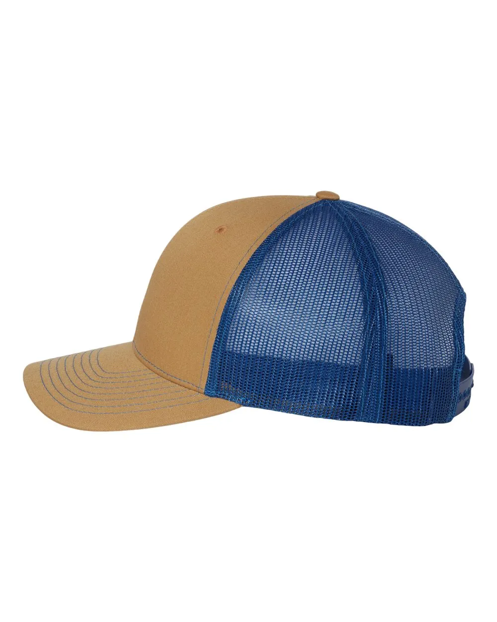 Richardson 112 Trucker Hat - Biscuit True / Blue