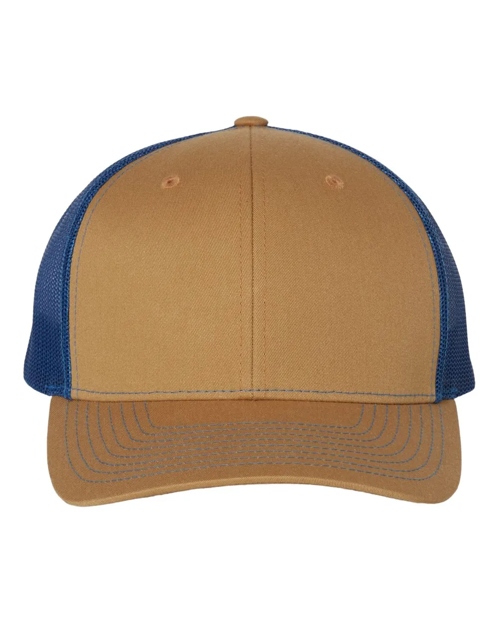 Richardson 112 Trucker Hat - Biscuit True / Blue