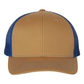 Richardson 112 Trucker Hat - Biscuit True / Blue