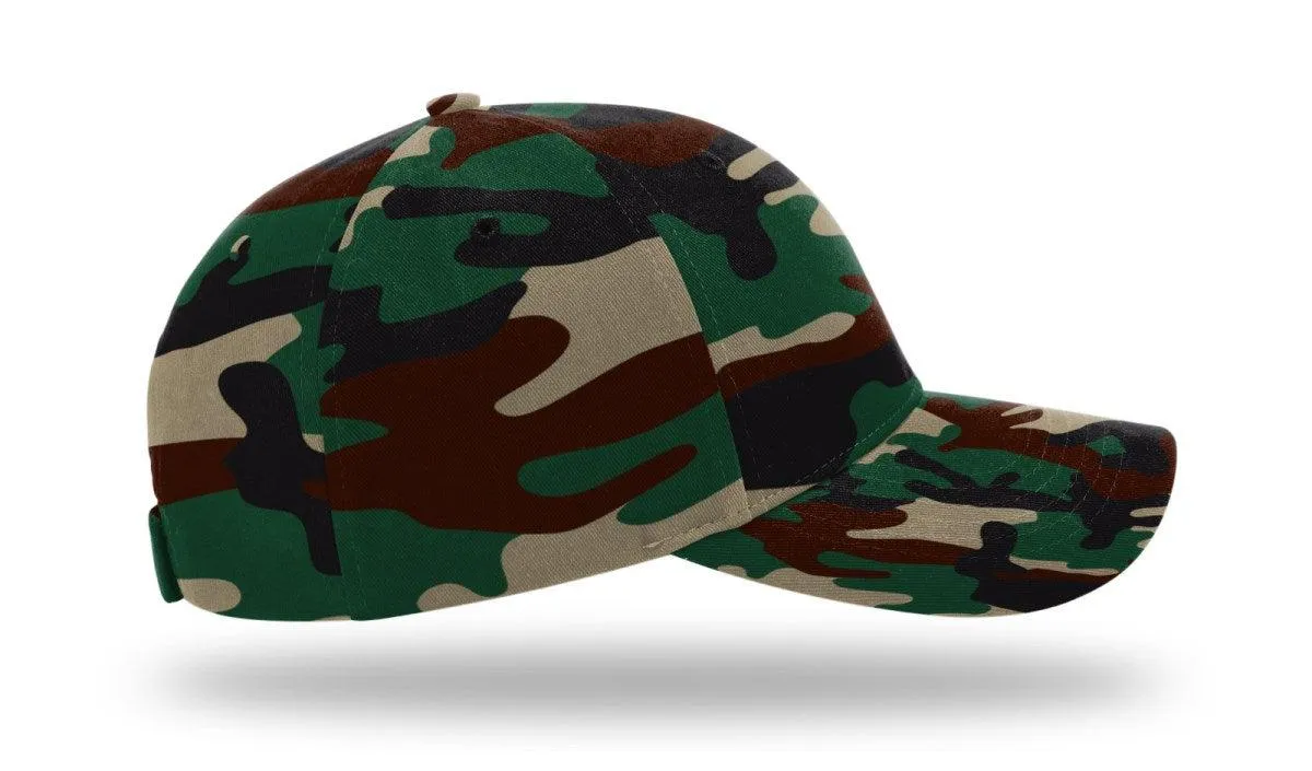 Richardson Casual Twill Camo Strapback