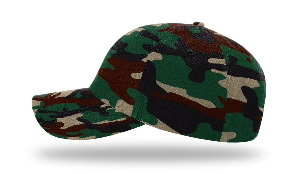 Richardson Casual Twill Camo Strapback