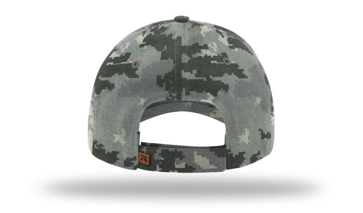 Richardson Casual Twill Camo Strapback